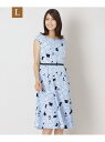 【SALE/48%OFF】【L】セイルプリント ワンピース TO BE CHIC サンヨー エルサイズ ワンピース・ドレス ワンピース ネイビー ブルー【RBA...