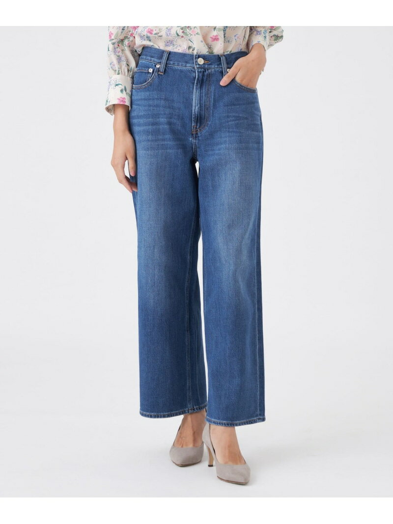 【ウォッシャブル】ストレッチデニム TRANS WORK トランスワーク パンツ ジーンズ・デニムパンツ ネイビー ブルー【送料無料】[Rakuten Fashion]