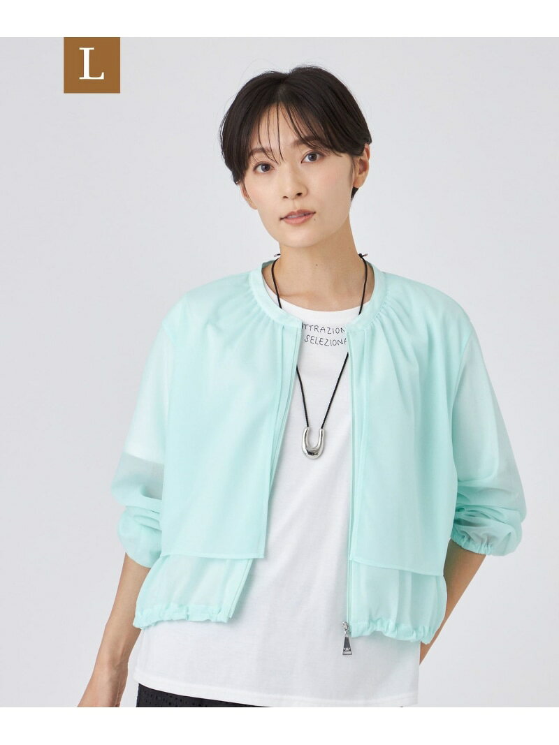Rakuten - 【SALE／54%OFF】【L】【ウォッシャブル】シアージャージージャケット EVEX by KRIZIA サンヨー エルサイズ トップス カットソー・Tシャツ ホワイト ブラック ブルー【RBA_E】【送料無料】[Rakuten Fashion]