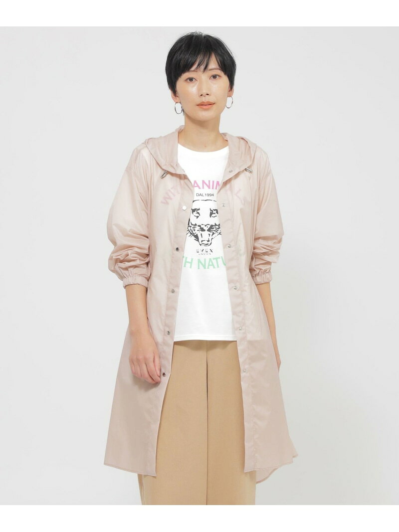 Rakuten - 【SALE／20%OFF】【はっ水】【ウォッシャブル】シアーストレッチパッカブルコート EVEX by KRIZIA エヴェックス バイ クリツィア ジャケット・アウター その他のジャケット・アウター ピンク ネイビー【RBA_E】【送料無料】[Rakuten Fashion]