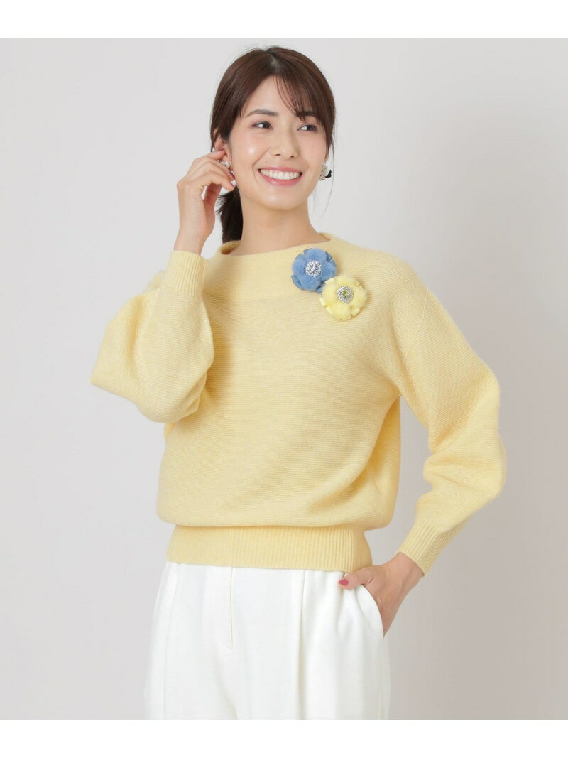 【SALE／30%OFF】クーマラム プルオーバーニット TO BE CHIC トゥー ビー シック トップス ニット イエロー グレー ブラック ブルー【RBA_E】【送料無料】[Rakuten Fashion]