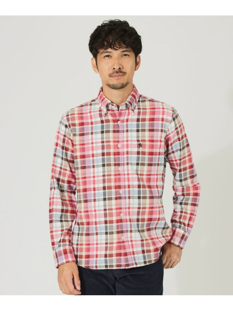 【SALE／48%OFF】ハイランドシャツ THE SCOTCH HOUSE ザ・スコッチハウス トップス シャツ・ブラウス レッド グリーン イエロー【RBA_E】【送料無料】[Rakuten Fashion]