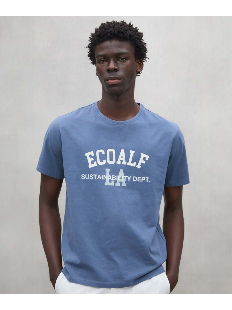 Rakuten - VENICE Tシャツ / VENICEALF T-SHIRT ECOALF エコアルフ トップス カットソー・Tシャツ ネイビー【送料無料】[Rakuten Fashion]