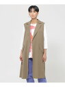 【SALE/60%OFF】【接触冷感】【ウォッシャブル】ロングテーラードジレ EVEX by KRIZIA エヴェックス バイ クリツィア トップス ベスト・ジ...