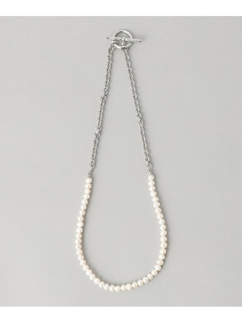 Rakuten - 【UNISEX】ホワイトパールコンビネックレス LOVELESS ラブレス アクセサリー・腕時計 ネックレス ホワイト【送料無料】[Rakuten Fashion]
