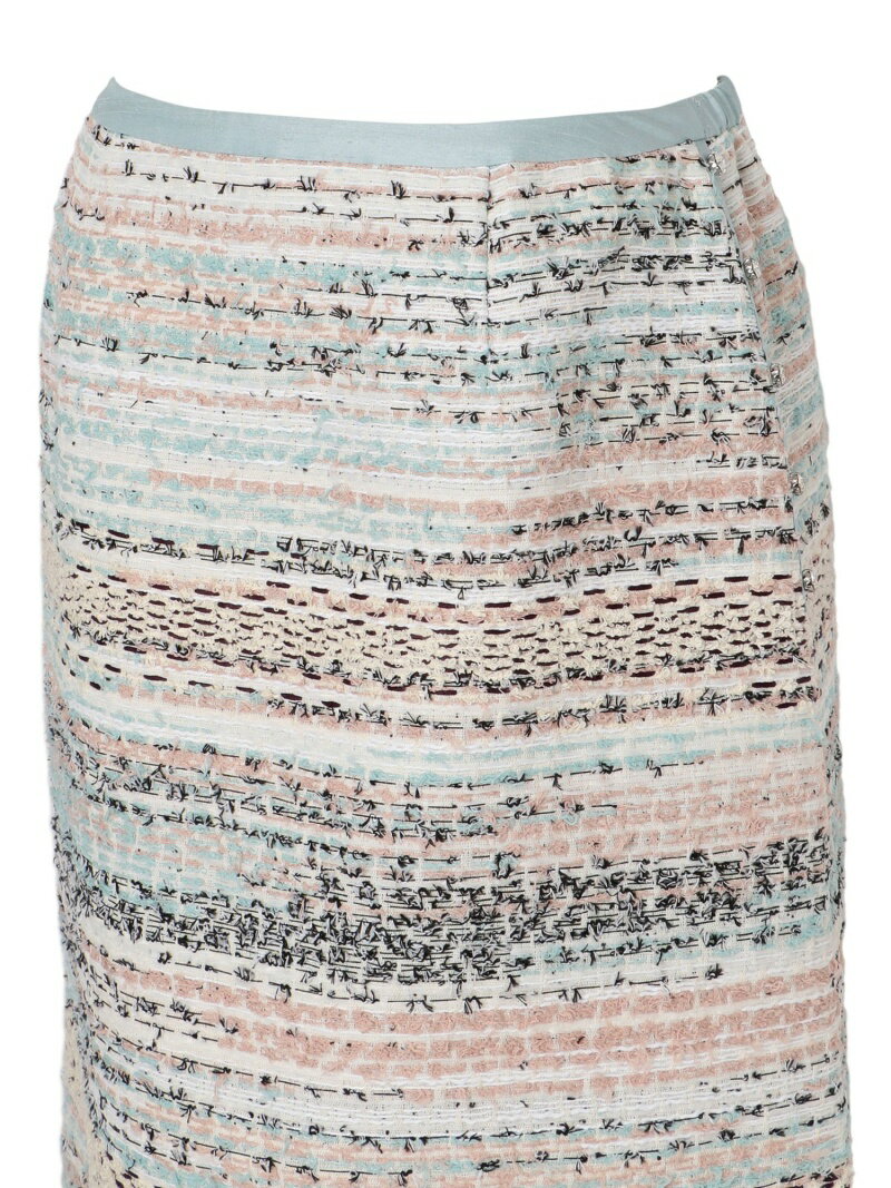 [Rakuten Fashion]【L】【PLATINE】マリアツイードスカート TO BE CHIC（大きいサイズ） サンヨー エルサイズ スカート ロングスカート ピンク【送料無料】