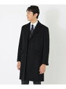 ＜Rain Wool＞チェスターコート SANYOCOAT サンヨーコート ジャケット アウター その他のジャケット アウター ブラック グレー【送料無料】 Rakuten Fashion