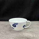 スープカップ 渦丸紋 美濃焼 シチューカップ デザートカップ 陶器 磁器 食器 軽量 渦巻模様 回転模様 ぐるぐる模様 サラダ シリアル ヨーグルト インディゴ...
