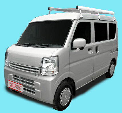 【個人宅】サンバーバン TV1 TV2 全車 用 タフレック ルーフキャリア HH238B アルミ 6本脚 ※メーカー直送のため交換・返品・キャンセル不可