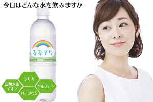 シリカ水ななそら525ml×24本