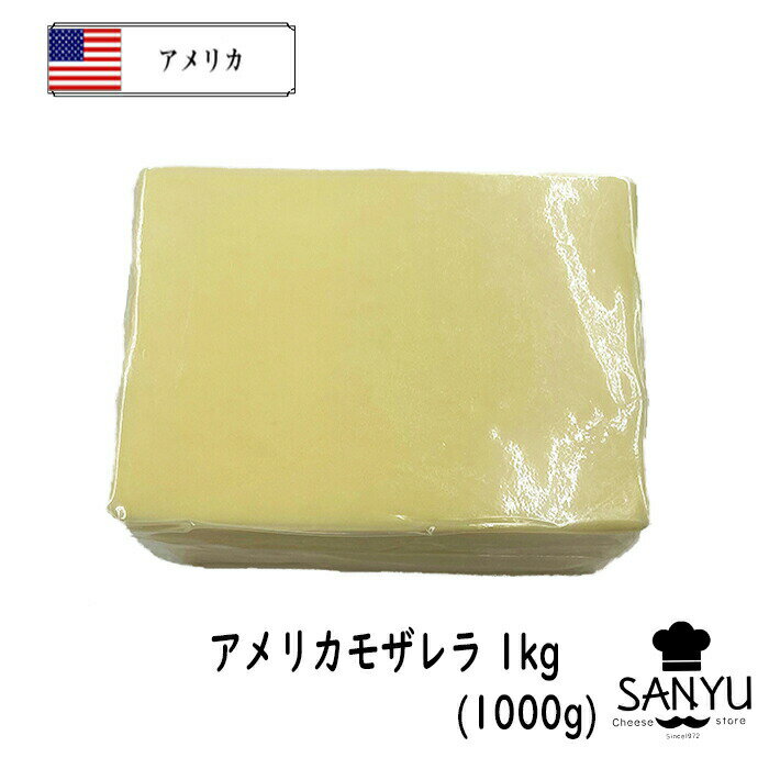 (5kg)アメリカ モッツァレラ 1kgカット×5個セット(5000g) Mozarella Cheese