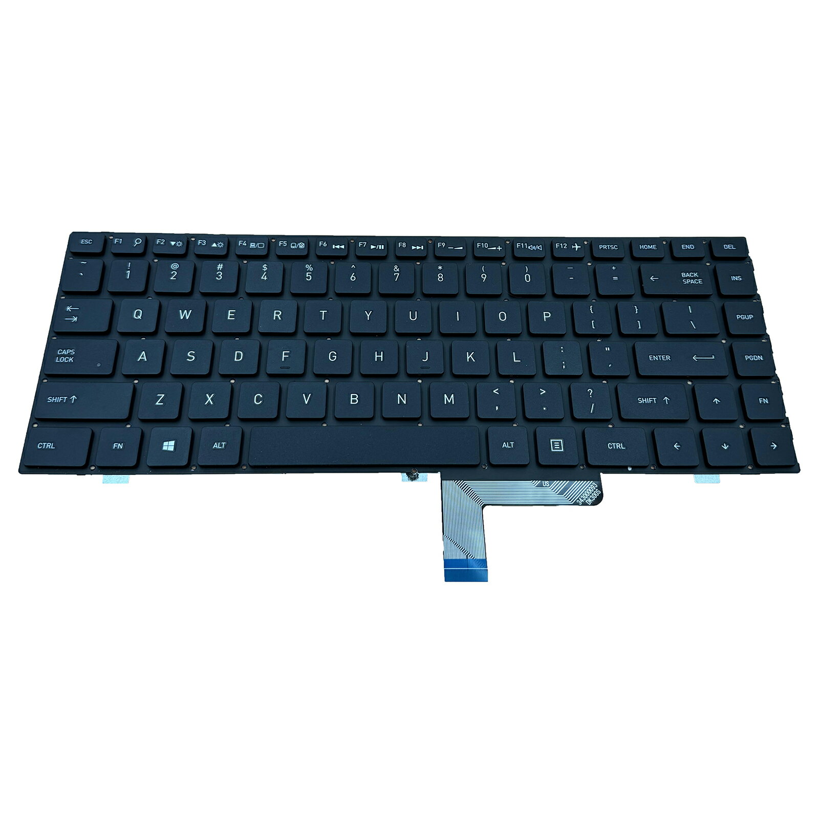 [US]DYNABOOK SATELLITE PRO L-40G L40-G DK300S JF159 適用 外国語ノートパソコンキーボード TOSHIBAノートパソコン修理用互換性部品