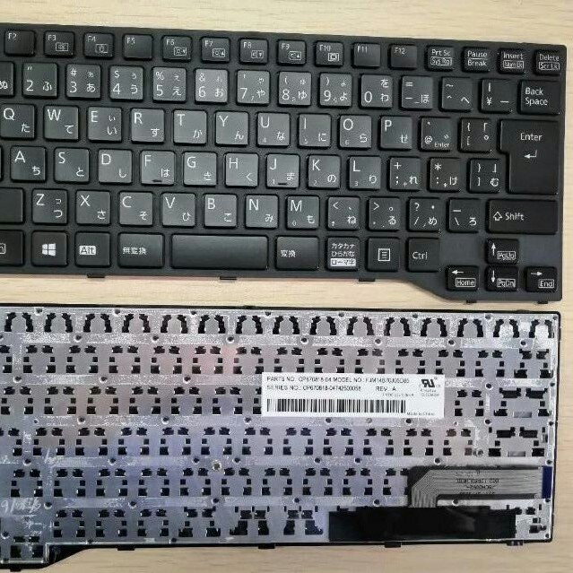 新品 For 富士通 Fujitsu e733 e734 e743 e744 u745 ノート修理交換用日本語キーボード パソコン キーボード 日本語