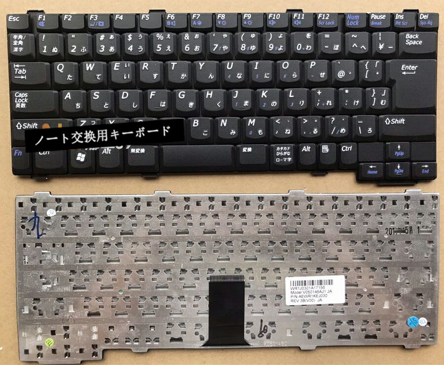 新品 For NEC VY25AF-7 PC-VY25AFZ77 LL750/S VF-6 ノート修理交換用日本語キーボード パソコン キーボード 日本語