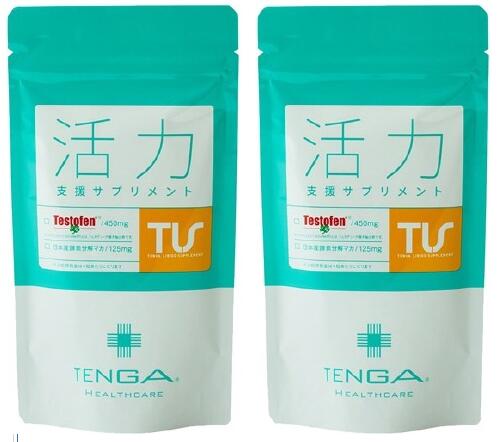 日本初，妊活サプリ！！TENGA 活力支援サプリメント ／男性用 ／TENGA SPERM SUPPLEMENT （120粒）2個セット