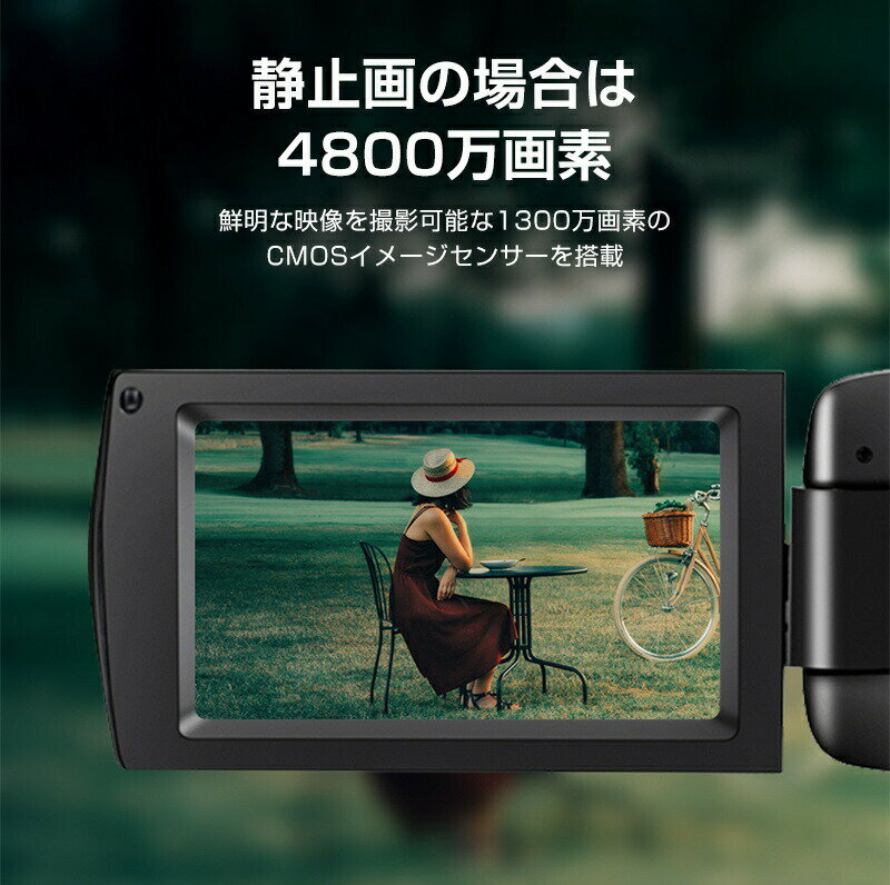 �ӥǥ������ 4K WIFI��ǽ vlog����� 4800������ 60FPS 16�ܥ����� YouTube����� Web����� IR�ʥ��ȥӥ���� HDMI���� 2.4G��⥳�� �����ޥ���+�׸��ա��� ��������ӽ��� 3.0�����32GB�������� ���ܸ�谷�������Ż���