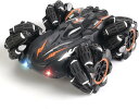ラジコンカー こども向け オフロード 4WD 四輪駆動RCカー 2.4GHz 両面360°回転 リモコンカー 防振性 おもちゃ プレゼント 贈り物