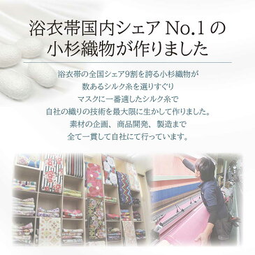 洗える絹マスク　絹100％　日本製　5重構造　送料無料　マスク　洗える　ウイルス対策　大人用　在庫有り　ますく　あらえる　手づくり　繰り返し使える　エコマスク　1枚