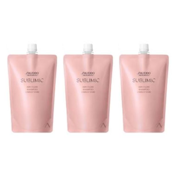 ブリミック エアリーフロー シャンプー 450ml 3個セット 詰替え レフィル 資生堂 SHISEIDO