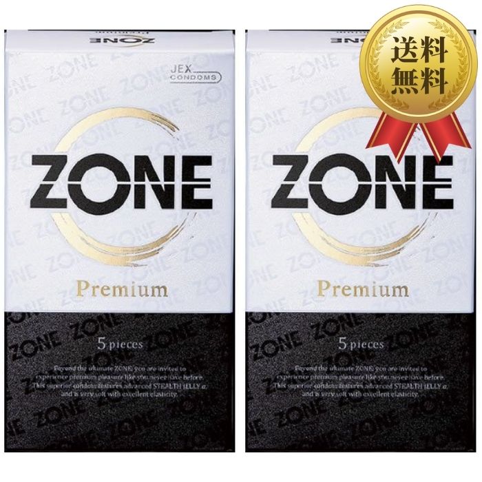 ジェクス ZONE Premium ゾーン プレミアム 5個入 2箱 ステルスゼリー 送料無料