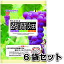 マンナンライフ 蒟蒻畑 ぶどう味 12個入り 6袋 送料無料 こんにゃくゼリー ゼリー こんにゃく畑