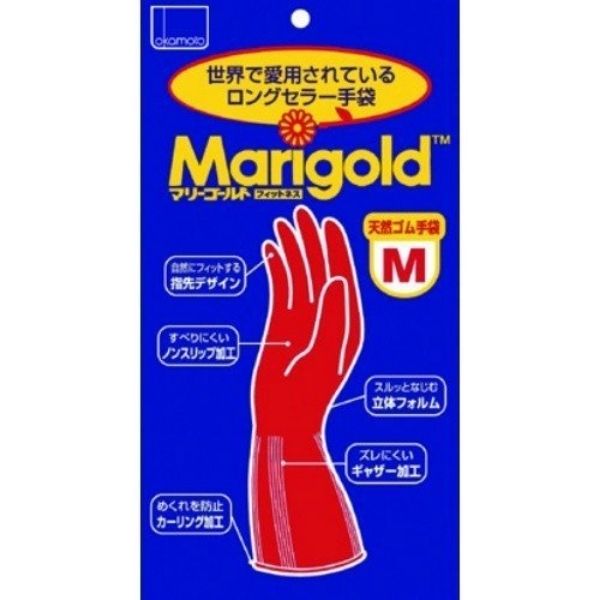 オカモト マリーゴールドフィットネス手袋 M 1個セット 送料無料