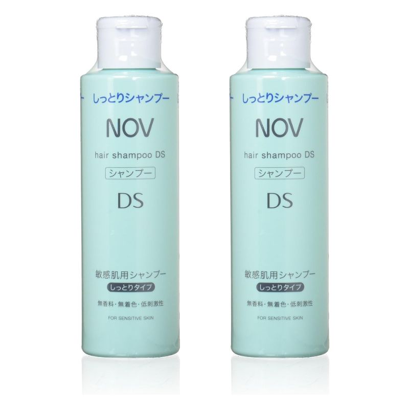 NOV ノブ シャンプーDS 250ml 2個セット 送料無料（しっとりタイプ）