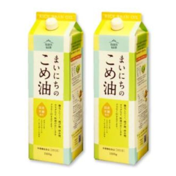 酸化しにくく、揚げ物、炒め物、サラダなど、料理のおいしさをクセなく引き立てます。 「まいにちのこめ油」は、サラッともたれにくい。料理の美味しさを引き立てる、体にやさしい油です。毎日の料理にぜひご活用ください。 栄養機能性食品：ビタミンE