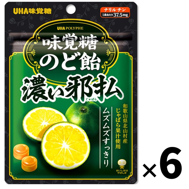 【賞味期限間近セール価格 2025/1/31】【最大440円OFFクーポン配布中】味覚糖のど飴 濃い邪払 62gのサムネイル