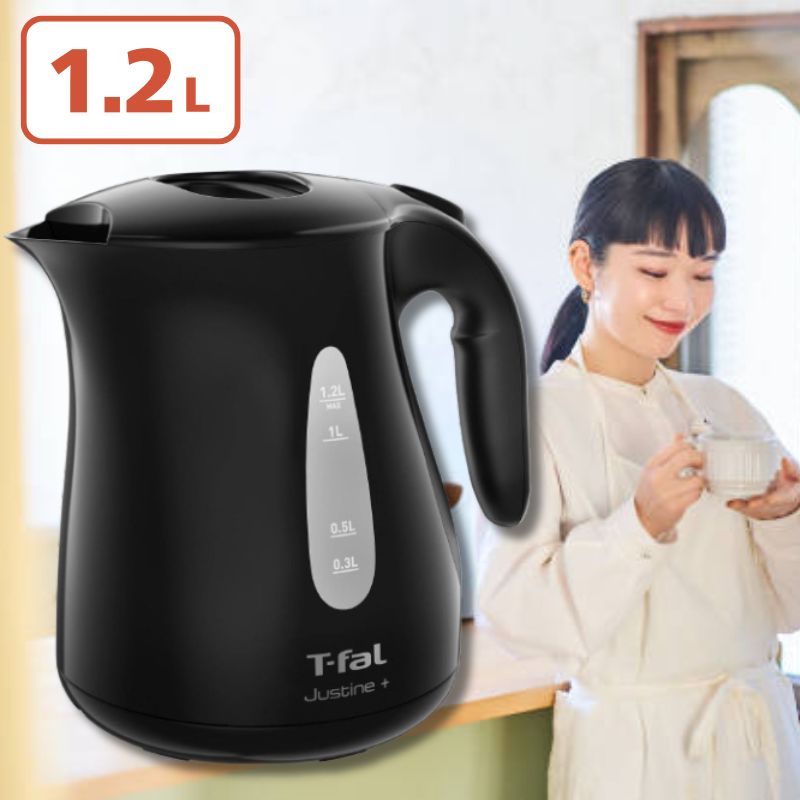 ティファール（T-FAL） 電気ケトル 1.0L ブラックパレ KO2528JP