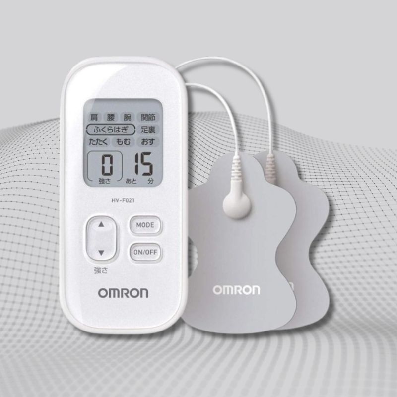 OMRON 低周波治療器 HV-F021-W ホワイト オムロン