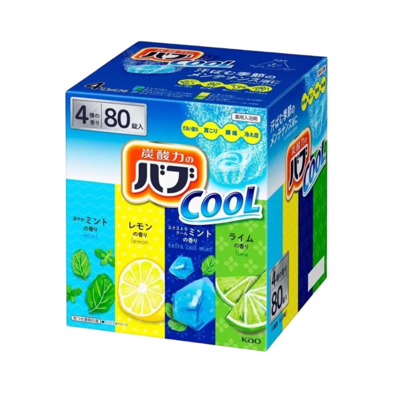 花王 バブ 72錠入 クール 入浴剤 コストコ Costco バブ 大容量 クールタイプ 清涼感 夏 肩こり 冷え性 コストコのサムネイル
