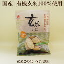 10個セット●アリモト　玄米このは　うす塩味　80g×10　新・玄米このは　せんべい　おかき