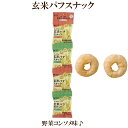 「オーサワの 玄米パフスナック 野菜コンソメ味 32g(8g×4P)」 オーサワジャパン ひとくちサイズ おやつ おつまみ 子供も喜ぶ 食べきりサイズ 安心 菓子 自然食品 サプリエ