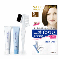 【合算3150円で送料無料】サロンドプロ無香料ヘアカラークリーム5（白髪用）