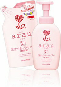 【合算3150円で送料無料】アラウ泡せっけんシャンプー本体 500mL【arau.】
