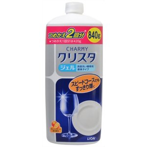 【合算3150円で送料無料】チャーミー クリスタ ジェル つめかえ用 840g