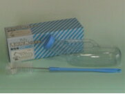 【合算3150円で送料無料】S．A塩ビ透明尿器　男性用（洗浄用ブラシ付）