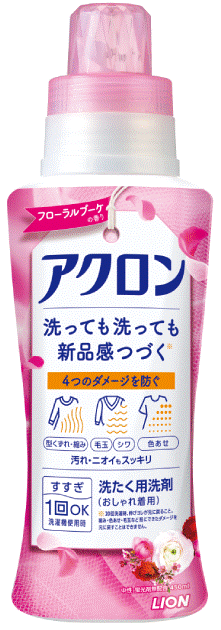 【合算3150円で送料無料】アクロン フローラルブーケの香り 本体 450ml