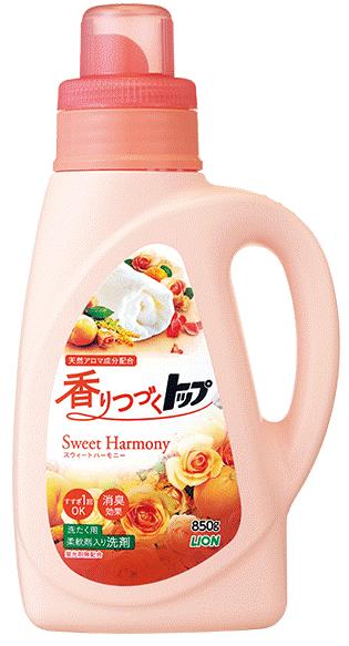 【合算3150円で送料無料】香りつづくトップ Sweet Harmony 本体 850g