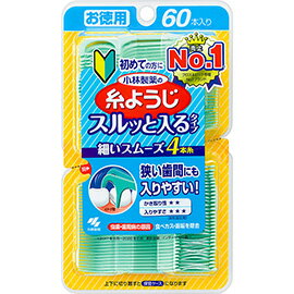 【合算3150円で送料無料】糸ようじ スルッと入るタイプ 60本