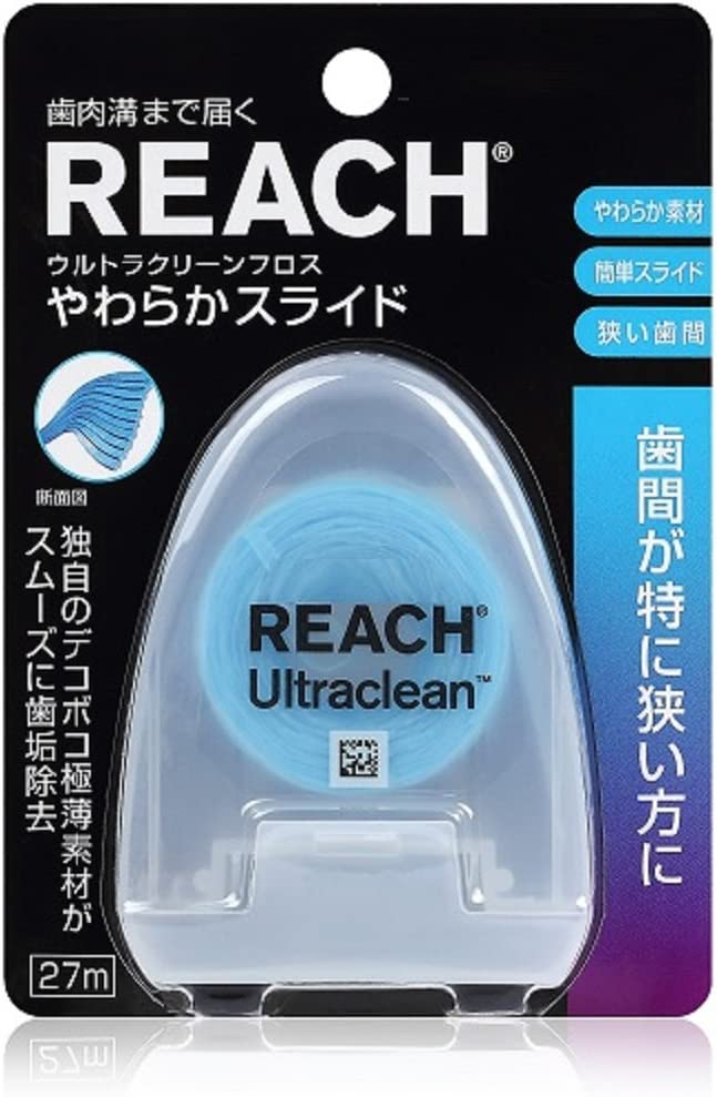 【合算3150円で送料無料】REACH リーチ ウルトラクリーンフロス やわらかスライド 27m