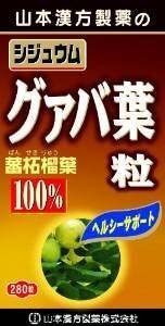 山本漢方 シジュウムグァバ葉粒100％ 280粒