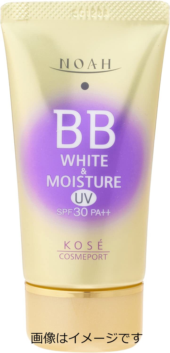 【合算3150円で送料無料】KOSE コーセー ノア ホワイト&モイスチュア BBクリーム UV01 SPF30 (50g) 1