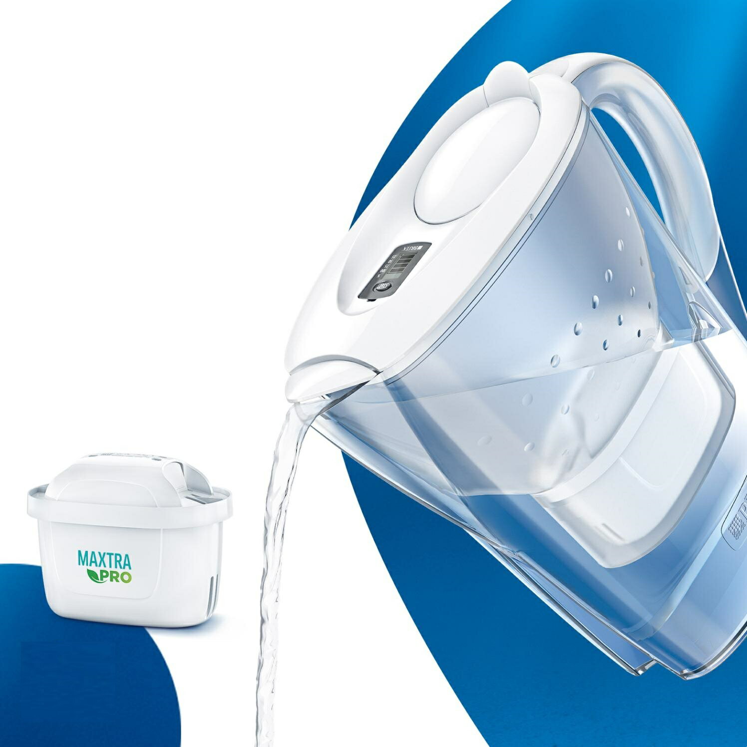 【送料無料】【BRITA】ブリタ ポット型浄水器 マレーラ マクストラプラス ピュアパフォーマンス浄水カートリッジ 3個入り