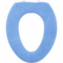 【合算3150円で送料無料】やわらか便座シーズ トイレ便座カバー O型 ブルー 1枚入(3)