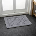 【合算3150円で送料無料】乾度良好 リッカ バスマット 約45cm×60cm グレー 1枚入(3)
