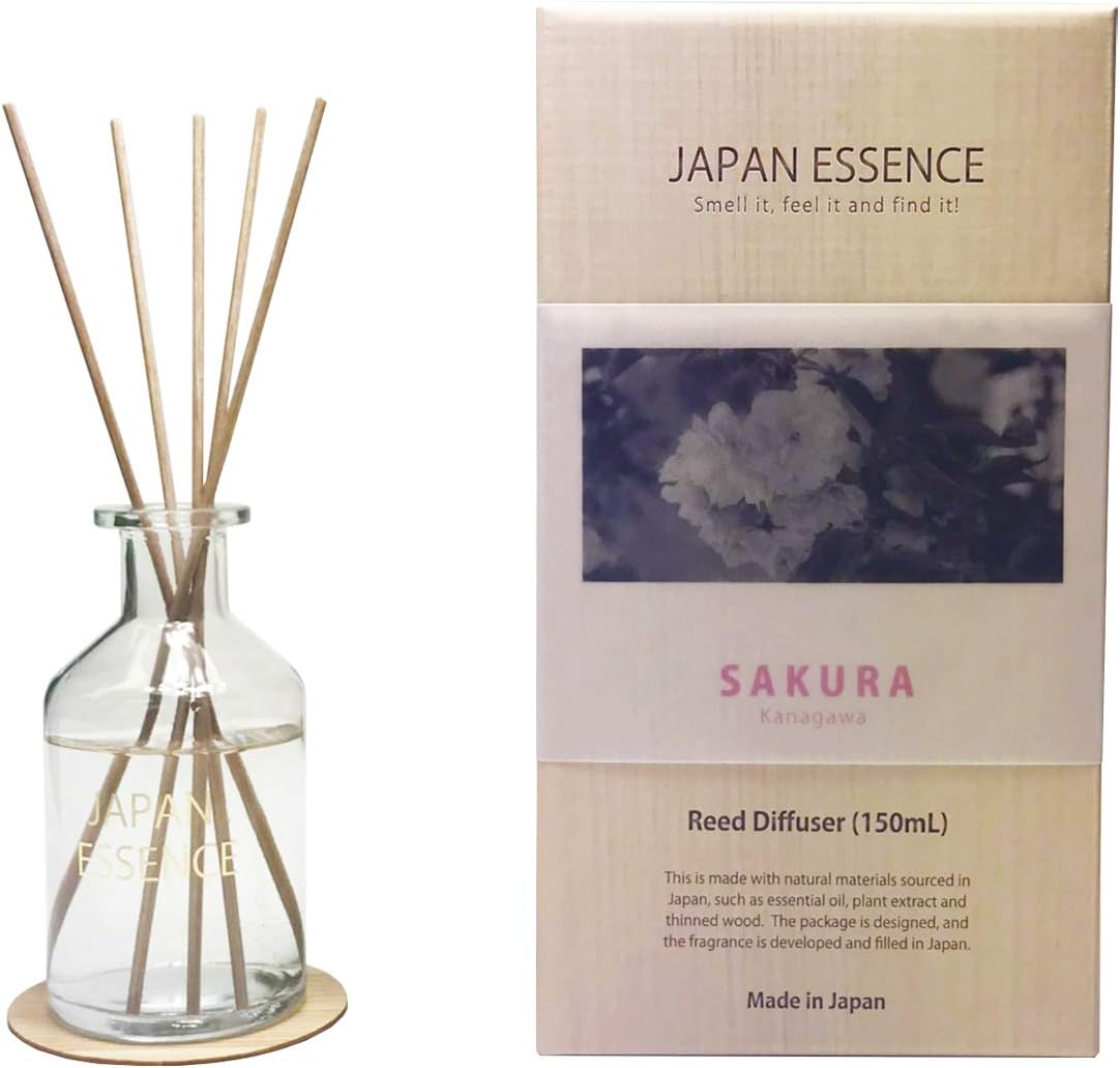 【送料無料】【JAPAN ESSENCE】ジャパンエッセンス リードディフューザー サクラ 150ml