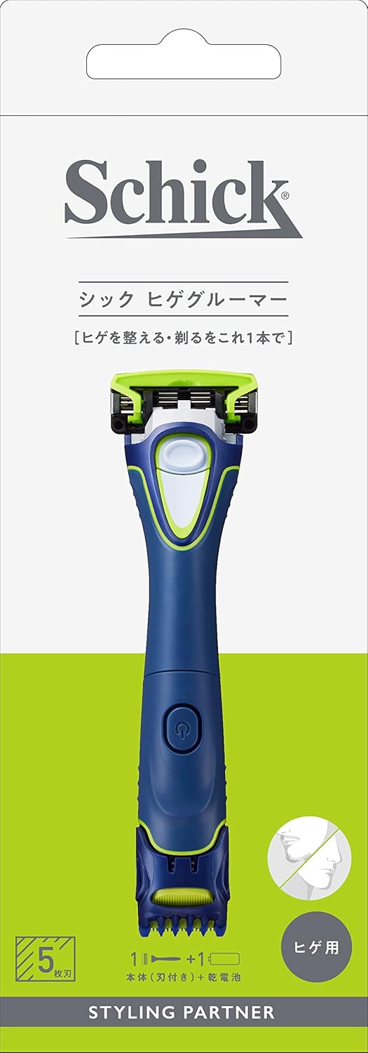 【合算3150円で送料無料】【Schick】シック ヒゲグルーマー 本体（刃付き） 1個入