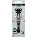 【合算3150円で送料無料】【Schick】シック クアトロ5 チタニウム ホルダー 本体(刃付き)+替刃 1個入